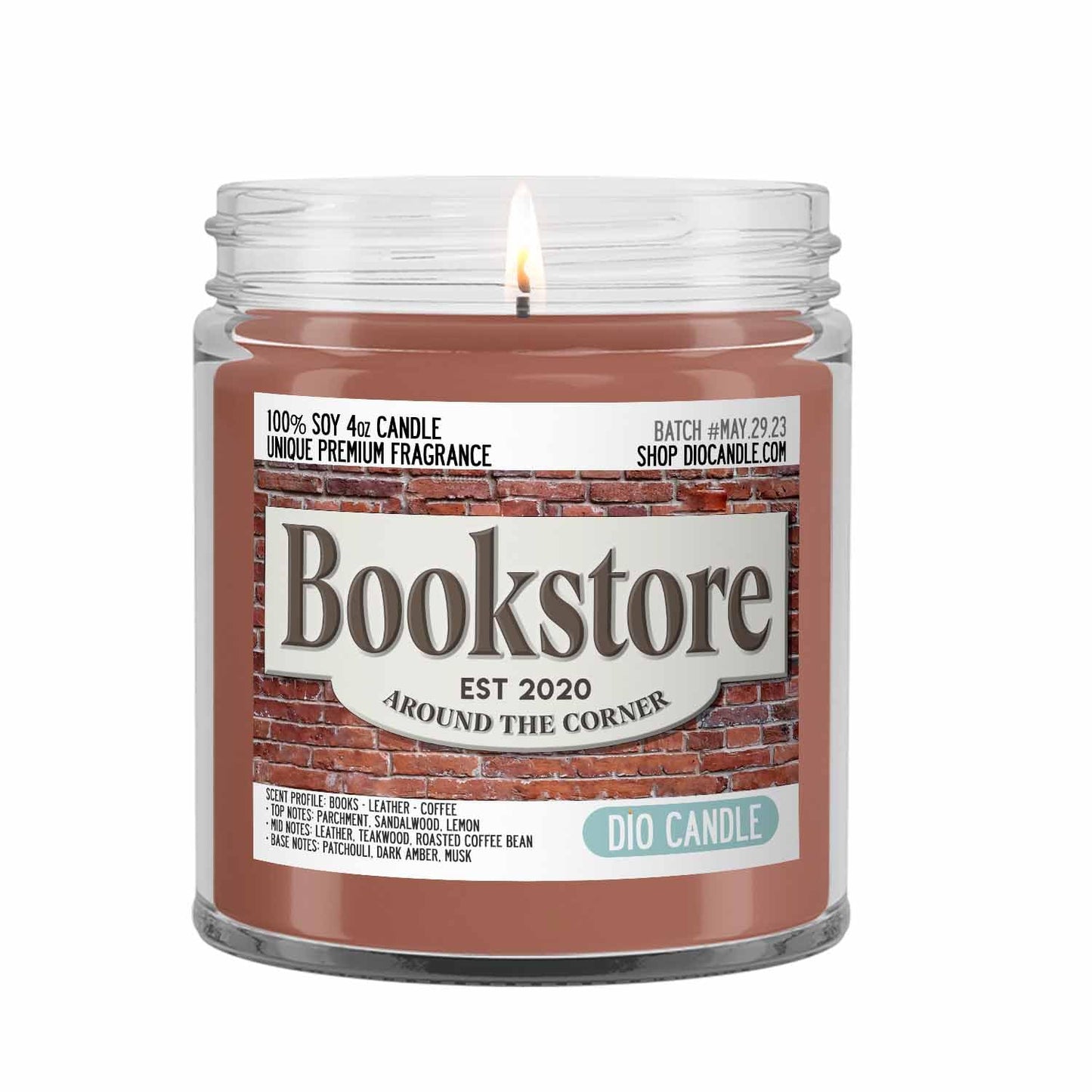 Bookstore Scented Candle