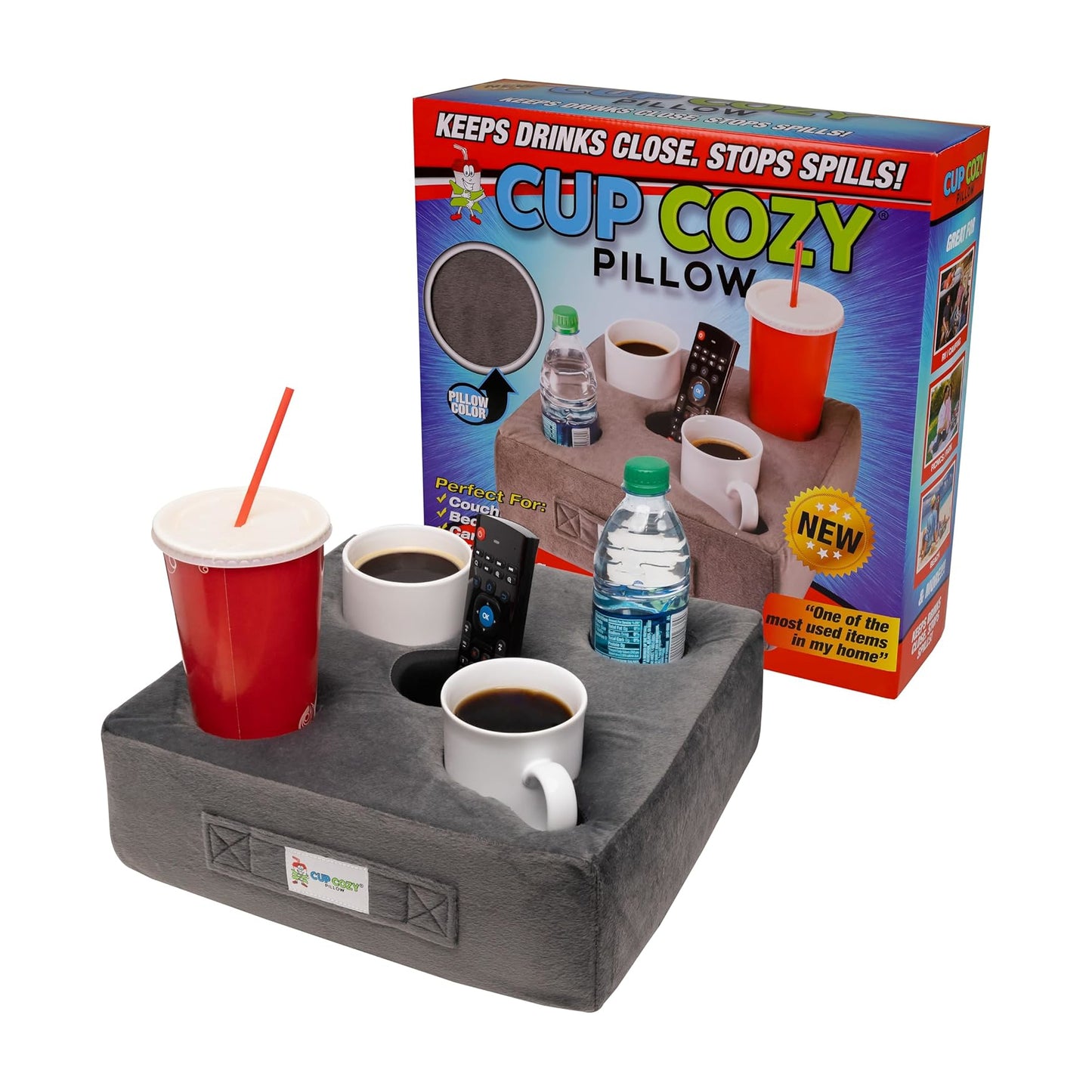 Cup Cozy Deluxe Pillow
