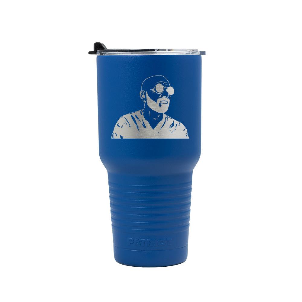 30oz Patriot Coolers Stainless Steel Tumbler | Freakin' Reviews Host Logo (Laser Engraved)