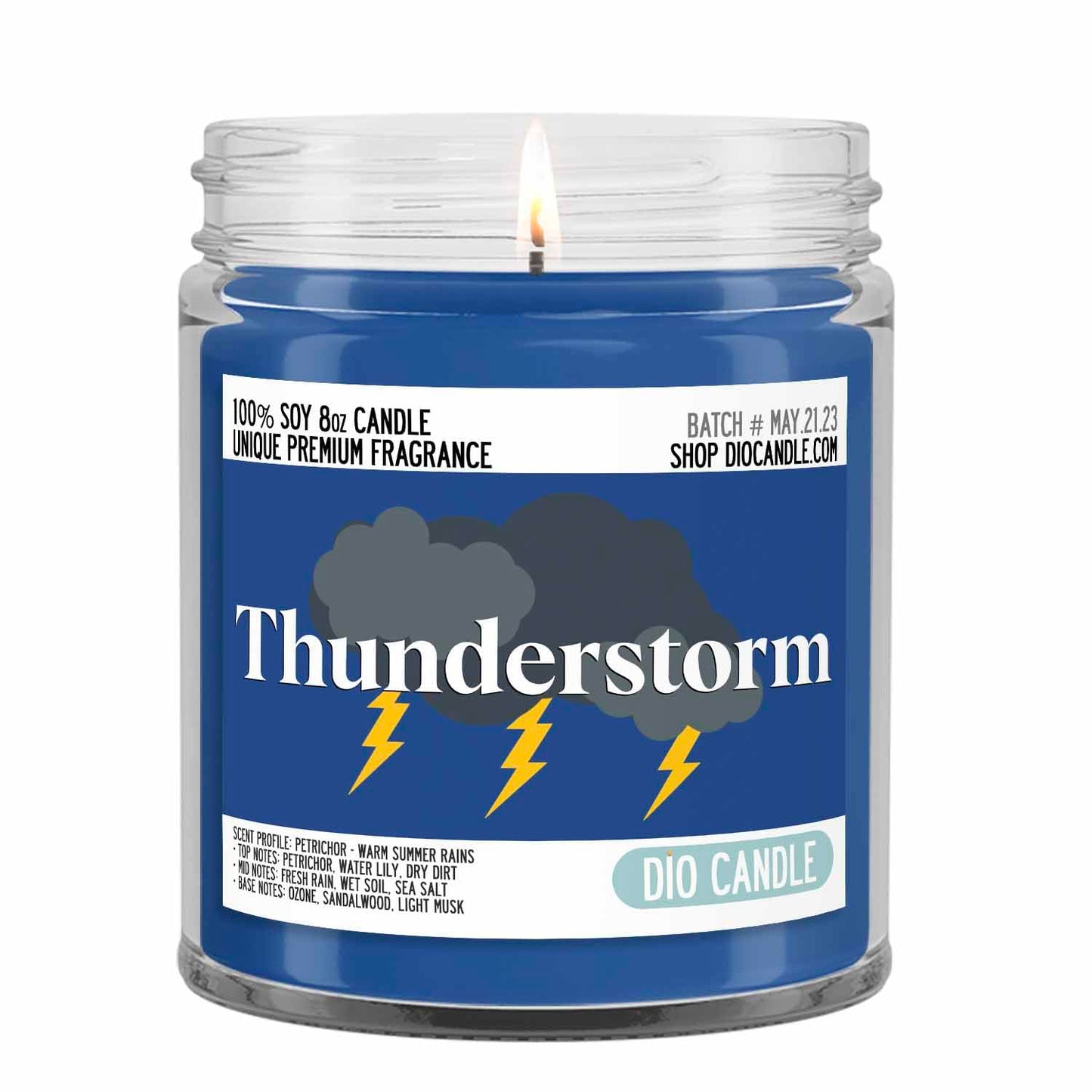 Thunderstorm Scented Candle