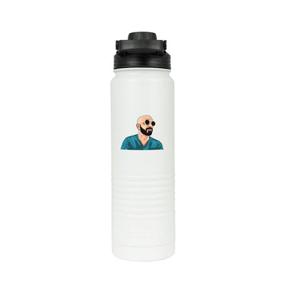 24oz Patriot Coolers Bottle | Freakin' Reviews Host Logo (4 Color Process)