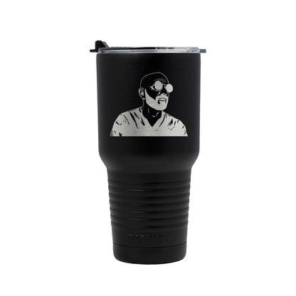 30oz Patriot Coolers Stainless Steel Tumbler |  Freakin' Reviews Host Logo (Laser Engraved)