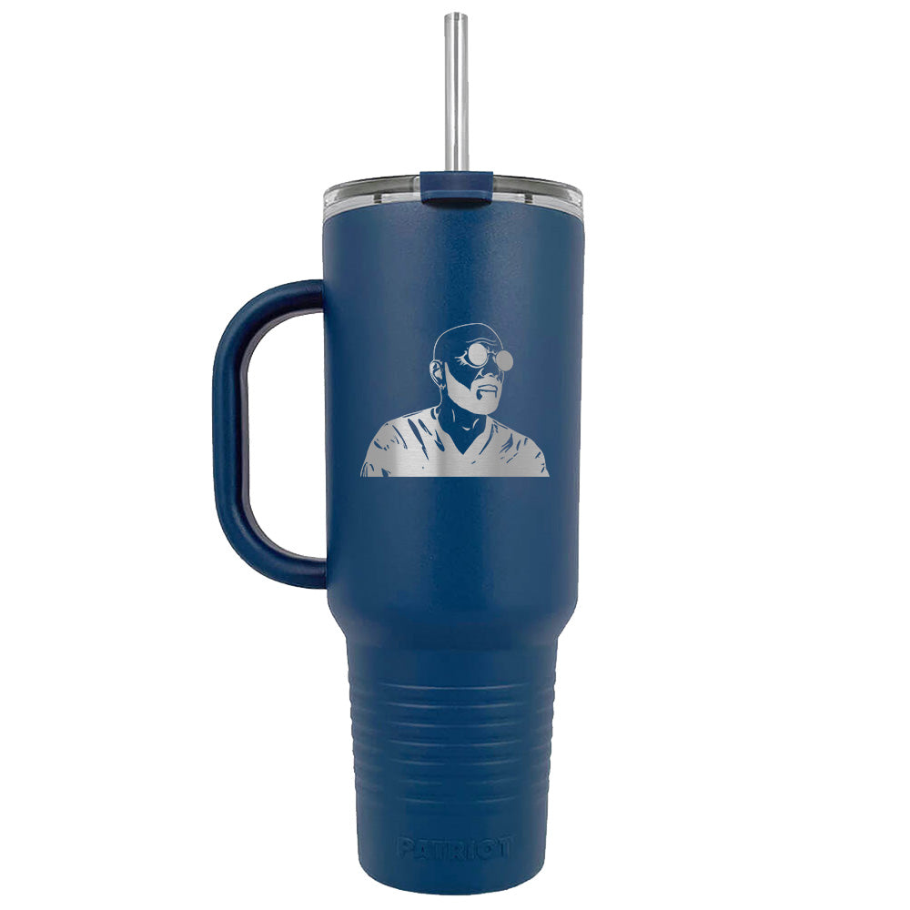 40oz Patriot Coolers "The Major" Mug | Freakin' Reviews Host Logo (Laser Engraved)