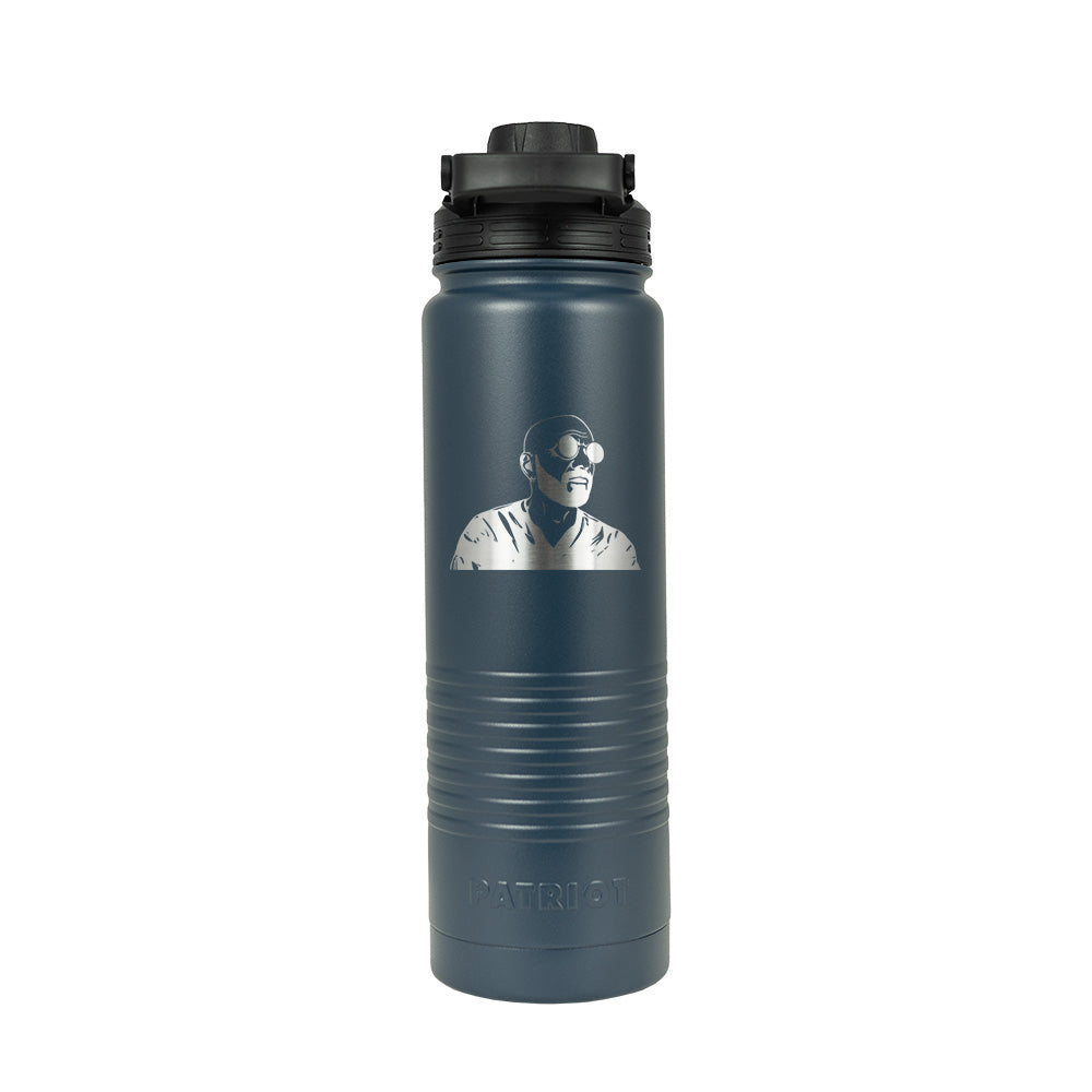 24oz Patriot Coolers Bottle | Freakin' Reviews Host Logo (Laser Engraved)