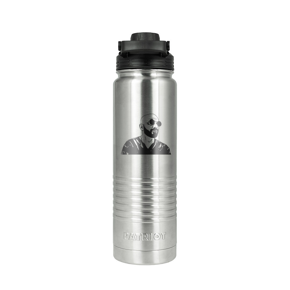 24oz Patriot Coolers Bottle | Freakin' Reviews Host Logo (Laser Engraved)