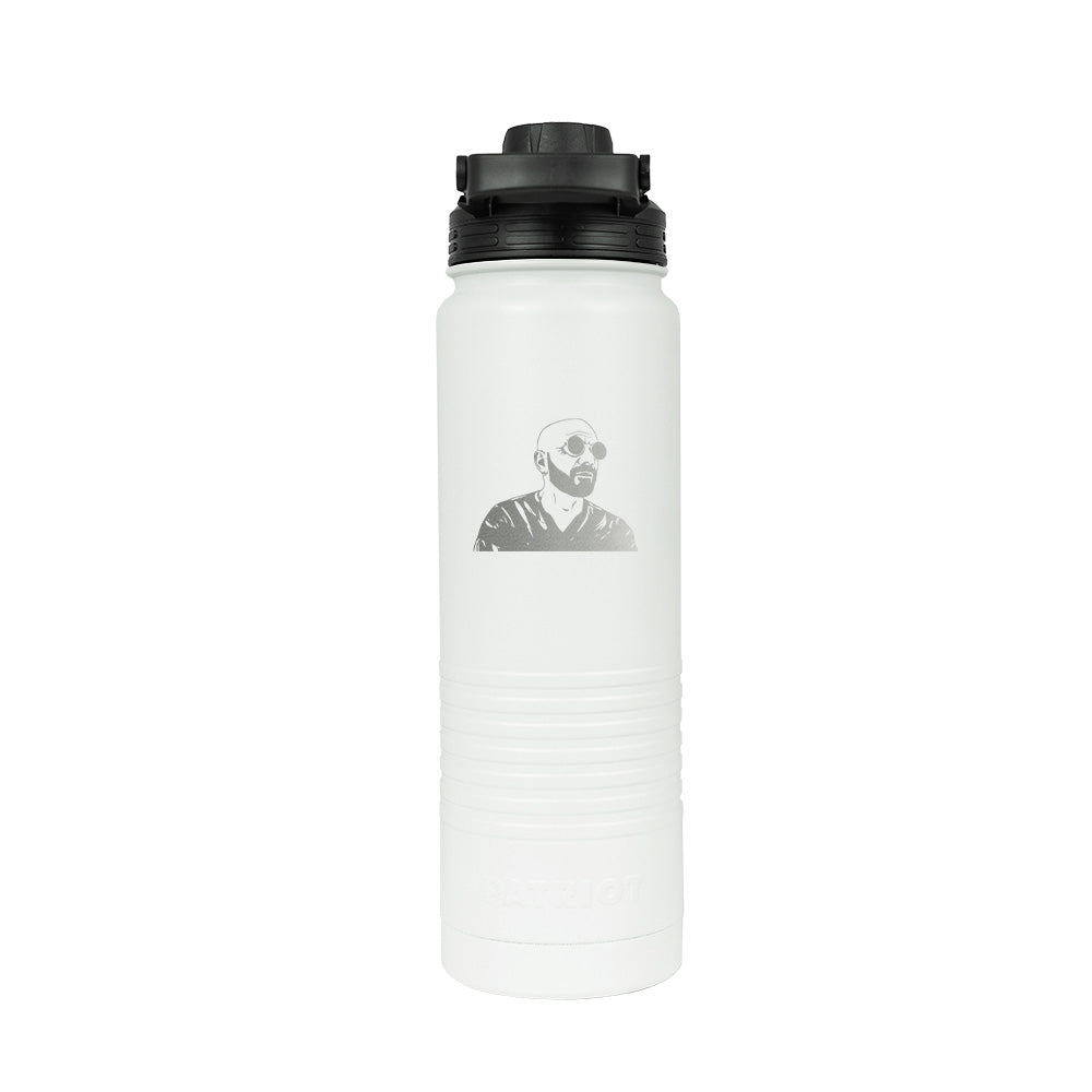 24oz Patriot Coolers Bottle | Freakin' Reviews Host Logo (Laser Engraved)