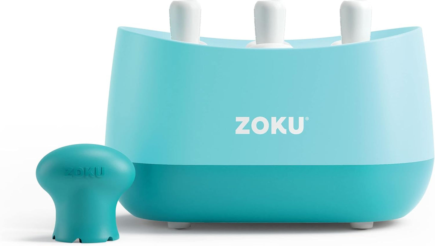 ZOKU Triple Quick Pop Maker – Create 3 Popsicles in Minutes