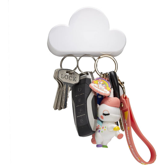 White Cloud Magnetic Wall Key Holder