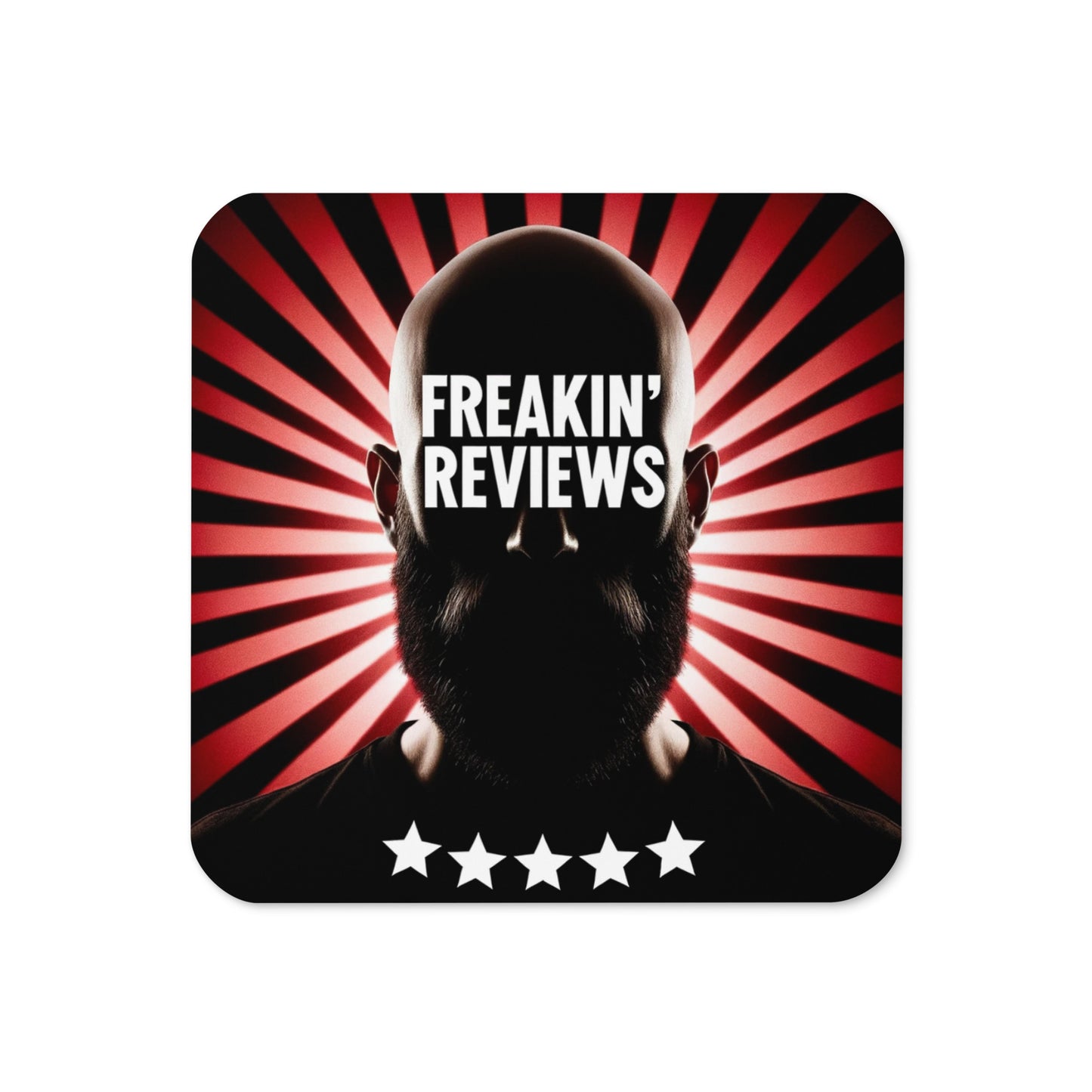 Freakin' Reviews Cork Coaster