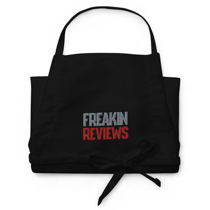 Freakin' Reviews Embroidered Apron