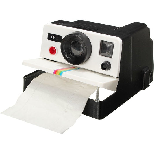 Polaroid Toilet Paper Dispenser